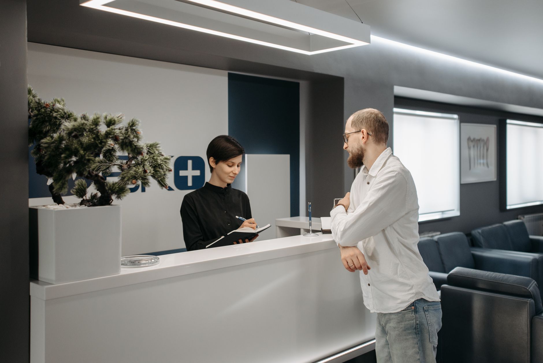 Recepce kliniky